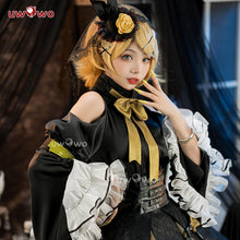 Load image into Gallery viewer, IN STOCK UWOWO Cosplay Kagaminee Rinn x Rascal Collab Witchh Gothicc Halloween Cosplay Costume