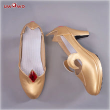 Load image into Gallery viewer, UWOWO Game Genshin Impact Mona Shoes Cosplay Shoes Megistus Cosplay Astral Reflection Cosplay Boots