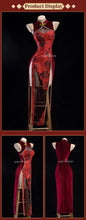 Load image into Gallery viewer, LAST BATCH UWOWO Fanart Namii Chinese Dress Cheongsam Cosplay Costume For Women Anime Costume With Sticker