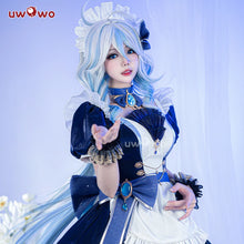 Load image into Gallery viewer, LAST BATCH UWOWO Genshin Impact Fanart Furina Focalors Hydro Archon Maid Cosplay Costume