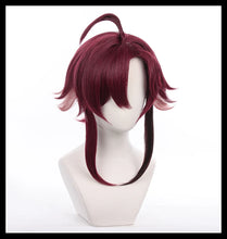 Load image into Gallery viewer, IN STOCK UWOWO Game Genshin Impact Cosplay Wig Shikanoin Heizou Wig 50 CM Short Hair Heat Resistant