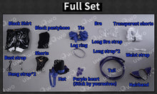 Load image into Gallery viewer, LAST BATCH UWOWO Cheshiree Cosplay Game Azur Lanee Cheshire Party Dress Suit Cosplay Costume Sexy Black Suit Halloween Costume