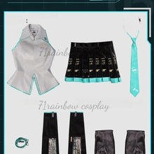 Load image into Gallery viewer, MIKUU Cosplay Mikku Formula Suits Cosplay Costume Woman Christmas Uniforms Sets Prop Wig Shoes Costumes Miku Cosplay