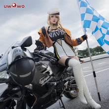 Load image into Gallery viewer, LAST BATCH UWOWO Genshin Impact Exclusive Fanart Racing Navia Casual Outfit Cosplay Costume Halloween Costumes