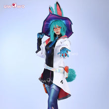 Load image into Gallery viewer, UWOWO Collab Series: LOL Aurora Witch Bunny Champion Cosplay Costume With Tail and Hat Halloween Costume