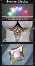 Load image into Gallery viewer, LAST BATCH UWOWO Traveler Lumine Cosplay Costume Game Genshin Impact Female Lumine Dress Full Set Oufits with Shinning Lights