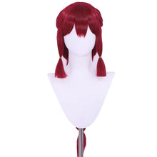 Load image into Gallery viewer, UWOWO Ahri Wig Game League of Legends/LOL: Foxfire Ahri 2023 ASU Cosplay Wig Long Hair with Ear Brown Red Hair 80CM