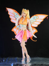Load image into Gallery viewer, IN STOCK UWOWO Bloomm Enchantixx Season3 Stellaa Cosplay Costume Big Fairy Wings Cosplay Outfit Butterfly Fairy Wing