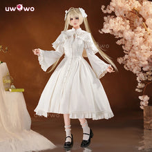 Load image into Gallery viewer, UWOWO Collab Series: Anime Soraaa Kasuganoo Casual Wear Cosplay Costume S-XL White Dress Halloween Costume