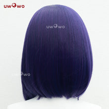 Load image into Gallery viewer, UWOWO Caitlyn Wig Game LOL: Caitlyn Arcane Commander Cosplay Wig Lace Wig High Quality Dark Blue Hair