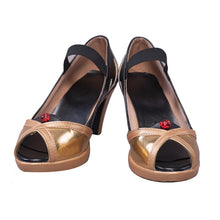 Load image into Gallery viewer, UWOWO Genshin Impact Beidou Cosplay Shoes High-Heels Liyue Beidou Uncrowned Lord of the Ocean Halloween Cosplay Shoes