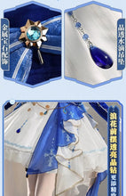 Load image into Gallery viewer, 【Wetrose】In Stock Focalors Furina Doujin Cosplay Costume SR Fontaine Hydro Waltz Dress Lolita Full Set Wig Halloween Xmas