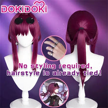 Load image into Gallery viewer, IN STOCK Kafka Cosplay Costume Game Honkai: Star Rail Cosplay DokiDoki-SR Honkai Kafka Women Halloween Costume Kafka Wig Shoes
