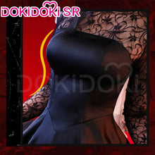 Load image into Gallery viewer, IN STOCK Osaragi Cosplay Costume Manga Anime DokiDoki-SR Women Black Dress Costume Ms. Osaragi Cosplay Halloween