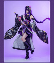 Load image into Gallery viewer, LAST BATCH UWOWO Genshin Impact Fanart Raiden Shogun Taisho Kimono Cosplay Costume