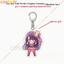 Load image into Gallery viewer, New Arrival Ai Hoshino Cosplay Costume Oshi No Ko Cosplay Wig Red Dress Bunny Hairpin Performance Dress Women Event Party Outfit