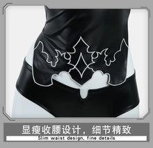 Load image into Gallery viewer, Game NieR:Automata A2 Cosplay Costume Wig Sexy Black Battle Suit For Women Girl Handsome Halloween Party A2 Role Play Outfit