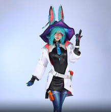 Load image into Gallery viewer, UWOWO Collab Series: LOL Aurora Witch Bunny Champion Cosplay Costume With Tail and Hat Halloween Costume
