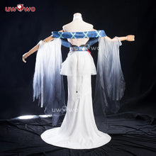 Load image into Gallery viewer, IN STOCK UWOWO Shenhe Cosplay Game Genshin Impact Fanart Shenhe 'Ink Feather Elegance' Cosplay Costume Chinese Halloween Costume