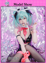 Load image into Gallery viewer, IN STOCK UWOWO V Singerr Rabbit Hole Bunny Mikku Cosplay Costume Sexy Costume Halloween Costume