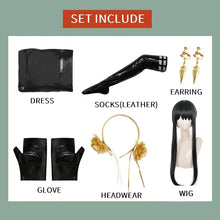 Load image into Gallery viewer, Yor Forger Cosplay Long Sweater Costume Anime Spy family Women's Wear Carnival Uniform Anime Halloween Costumes