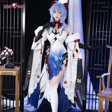 Load image into Gallery viewer, LAST BATCH UWOWO Ganyu Cosplay Genshin Impact Fanart Ganyu Plum Blossom Chinese Style Cosplay Bodysuit Halloween Costumes