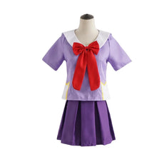 Load image into Gallery viewer, Gasai Yuno Cosplay Anime Future Diary Gasai Yuno Mirai Nikki Cosplay Costume School Uniform Bow Short Skirt Wig Halloween Suits