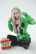 Load image into Gallery viewer, Game Cosplay Costume Green Coat Cute Clothes Women Outfits Daily Suits Holiday Clothing Halloween Coats Carnival Party Dress Up