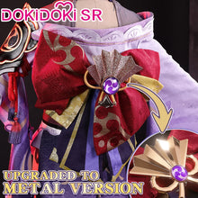 Load image into Gallery viewer, IN STOCK Raiden Shogun Baal Cosplay Game Genshin Impact Cosplay Costume DokiDoki-SR Shogun Baal Costume Raiden Ei Halloween
