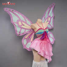 Load image into Gallery viewer, IN STOCK UWOWO Bloomm Enchantixx Flora Cosplay Costume Big Fairy Wings Cosplay Outfit Butterfly Fairy Women Wing