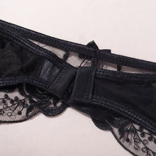 Load image into Gallery viewer, Sexy Erotic Lingerie Women Bra And Panty Garters 3pcs See Through Lingerie Sets Sexy Women's Underwear Set Female Sexy Costumes