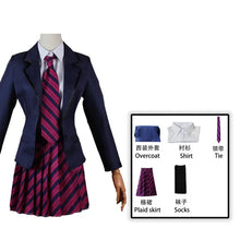 Load image into Gallery viewer, Komi Can't Communicate Komi Shoko Osana Najimi Cosplay Costume Anime Wig High School Uniform Shirt Tie Neck Women Halloween suit