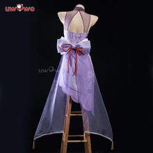 Load image into Gallery viewer, IN STOCK UWOWO Raiden Shogun Cosplay Game Genshin Impact Fanart Raiden Shogun Chinese Dress Qipao Cosplay Costume Halloween Cos
