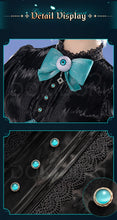 Load image into Gallery viewer, MIKUU Cosplay Costume Game Cosplay DokiDoki-R Mikku Cosplay Women Cute Black Green Lolita Dress Costume Mikuu Cosplay Wig