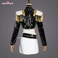 Load image into Gallery viewer, UWOWO Mira Cosplay Collab Series: Kpop Huntrix Mira GOLDEN Performance Black Suit Cosplay Costume XS-3XL Halloween Costume