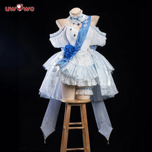 Load image into Gallery viewer, LAST BATCH UWOWO Genshin Impact Cosplay Fanart Furina Focalors White Angel Lolita Dress Cosplay Costume Halloween Cos