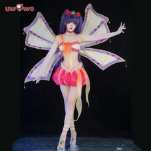 Load image into Gallery viewer, IN STOCK UWOWO Bloomm Enchantixx Season3 Musaa Cosplay Costume Big Fairy Wings Cosplay Outfit Butterfly Fairy Wing