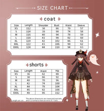 Load image into Gallery viewer, CN Costume Uniform Wig Cosplay Anime Game Genshin Impact Hutao Cosplay Hu Tao Chinese Style Halloween Costumes For Women