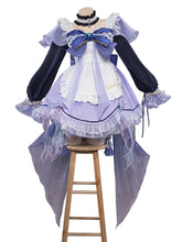 Load image into Gallery viewer, 【Wetrose】In Stock Kokomi Maid Cosplay Costume Genshin Impact Artist's Exclusive Fanart Sangonomiya Dress Set Wig Halloween Xmas