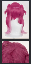 Load image into Gallery viewer, UWOWO Lupa Wig Game Wuthering Waves WuWa Lupa Cosplay Wig Long Hair Purple Pink Hair Halloween Wig