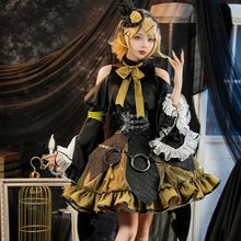 Load image into Gallery viewer, IN STOCK UWOWO Cosplay Kagaminee Rinn x Rascal Collab Witchh Gothicc Halloween Cosplay Costume