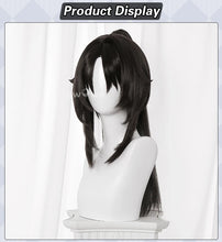 Load image into Gallery viewer, UWOWO Nekomiya Mana Wig Game Zenless Zone Zero Cosplay/ZZZ Cosplay Nekomiya Mana Cosplay Wig Long Hair Black Hair