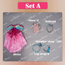 Load image into Gallery viewer, IN STOCK UWOWO Bloomm Enchantixx Flora Cosplay Costume Big Fairy Wings Cosplay Outfit Butterfly Fairy Women Wing
