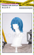 Load image into Gallery viewer, IN STOCK Jinxx Wig Game DokiDoki-R Women 38cm Hair Jinxx Cosplay Mask Tattoo Necklace Nails Bun Wig Luminous Ball Free Cap