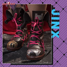 Load image into Gallery viewer, UWOWO Game League of Legends Cosplay LOL Cos Jinx Cosplay Shoes LOL Arcane Young Ver Jinx Shoes