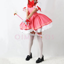 Load image into Gallery viewer, KINOMOTO SAKURA Cosplay Costume Carnival Uniform Wig Anime Halloween Costumes Women Game