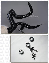 Load image into Gallery viewer, LAST BATCH UWOWO Game Azurr Lanee IJN Owari Cosplay Costume Black Dress Halloween Costume With Headwear