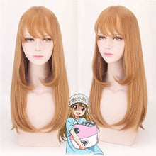 Load image into Gallery viewer, Synthetic Cosplay Wig Inspired By Cells At Work Platelet-White Cell-Red Cell-T Cell-Macrophage Costume Anime Party Hair
