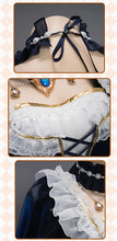 Load image into Gallery viewer, LAST BATCH UWOWO Exclusive Navia Cosplay Genshin Impact Fanart Navia Maid Cosplay Costume with Bow Maid Dress Halloween Costumes