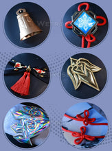 Load image into Gallery viewer, 【Wetrose】In Stock Ganyu SSR Cosplay Costume Genshin Impact Gan Yu Гань Юй Gamu Horn Head Gears Full Set Wig Shoes Halloween Xmas